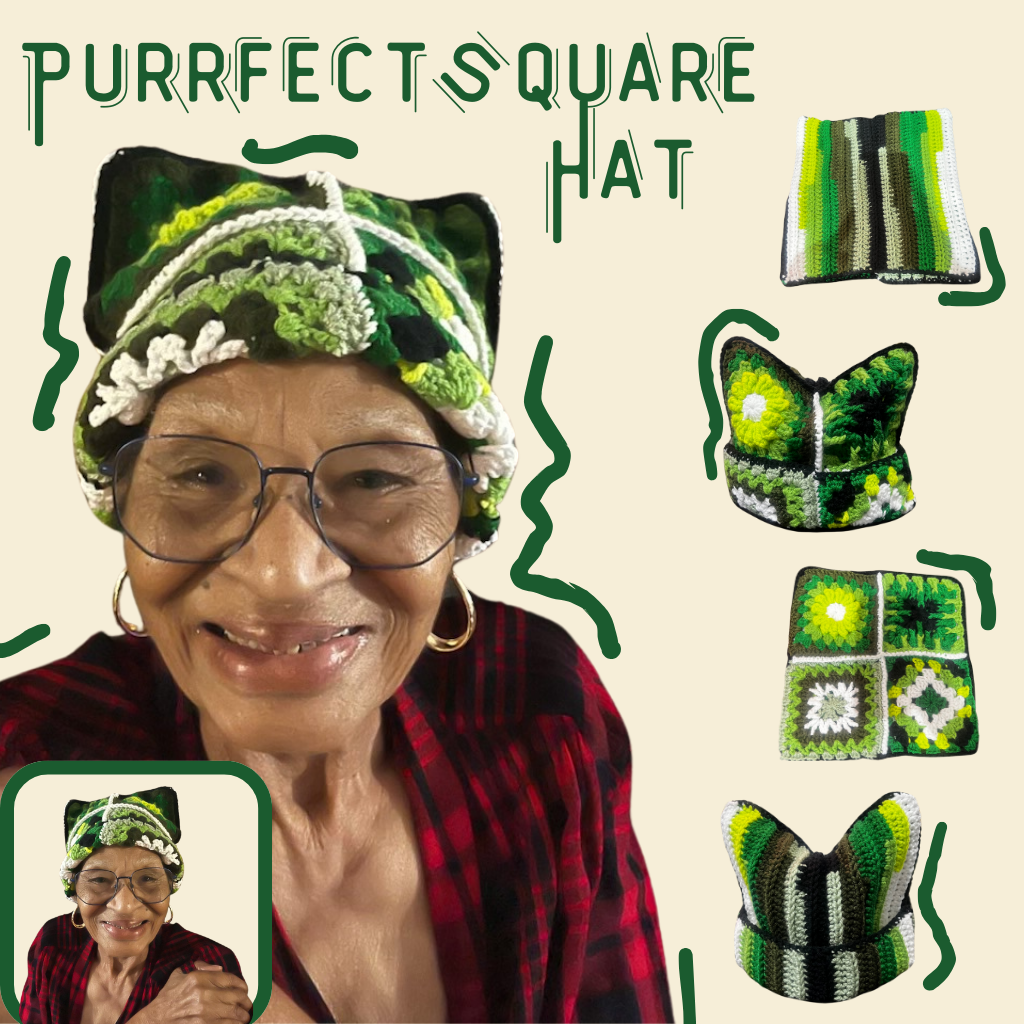 PurrfectSquare Hat